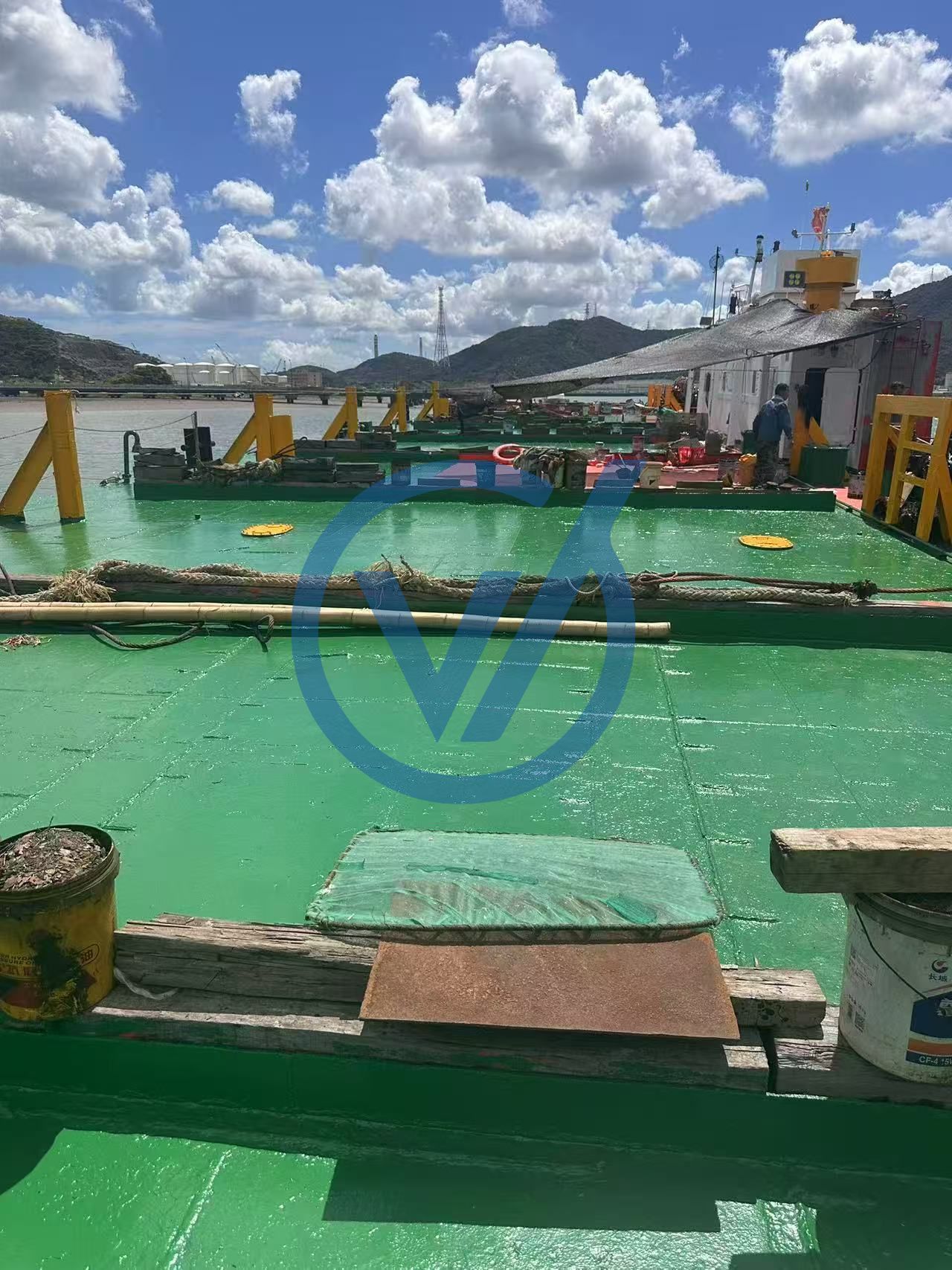 1318 DWT Non-Self-propelled Deck Barge